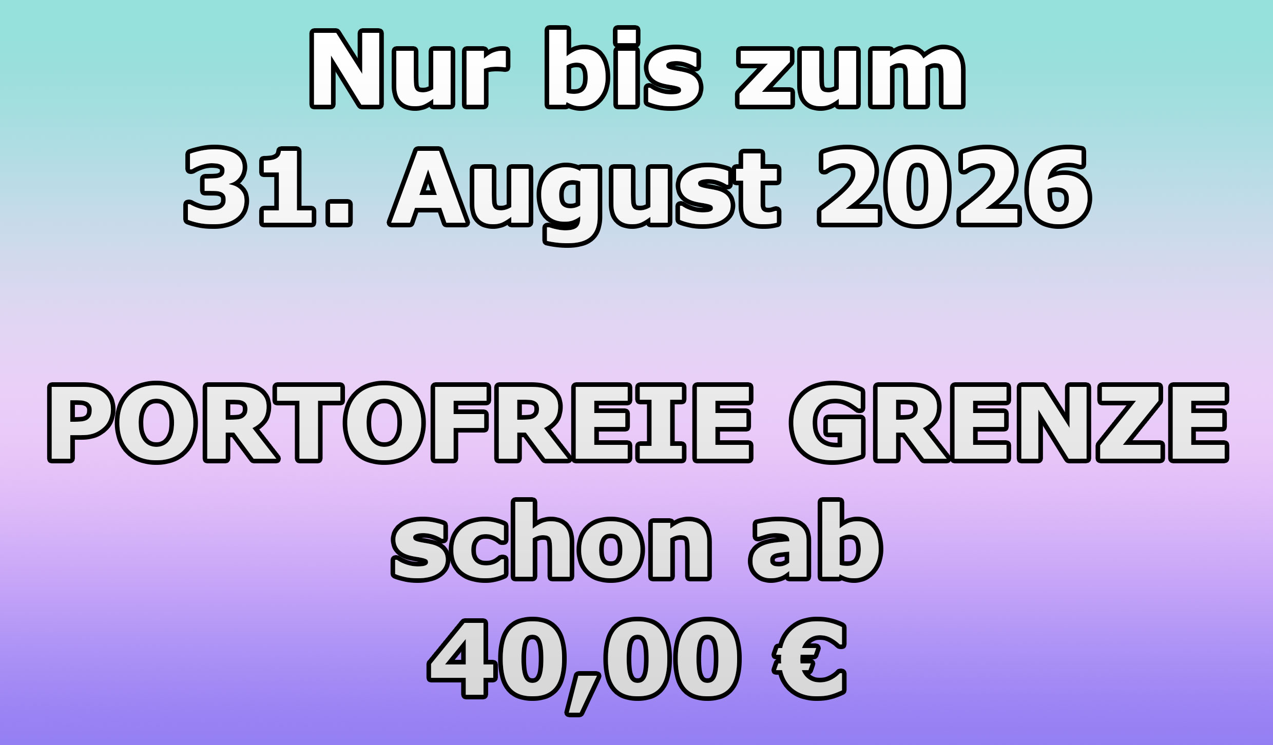 Aktion Juli/ August