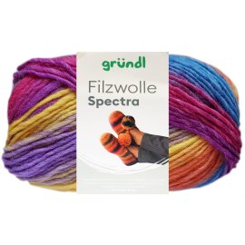 Filzwolle Spectra 04 Wiild Berry Multicolor