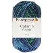 50 Gramm Schachenmayr Catania Color Wolle 207 Pfau Color