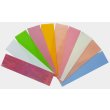 10 Wachsplatten Pastell Mischung Variante 1 (9x Unifarbe...