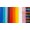 10 Wachsplatten Bunt Mix Regenbogen kräftige Farben Grösse ca. 200x50x0,5mm Bunt sortiert , Verzierwachs, Wachs