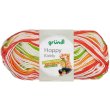 100 Gramm Happy Kiddy Wolle Antipilling 07 Grapefruit Mix