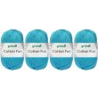 4x50 Gramm Gründl Cotton Fun Wollset 09 Himmelblau