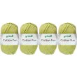 4x50 Gramm Gründl Cotton Fun Wollset 23 Hellgrün