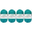 4x50 Gramm Gründl Cotton Fun Wollset 24 Türkisblau