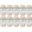 10x50 Gramm Gründl Cotton Fun 02 Creme