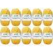 10x50 Gramm Gründl Cotton Fun 04 Maisgelb