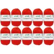 10x50 Gramm Gründl Cotton Fun 06 Signalrot