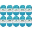 10x50 Gramm Gründl Cotton Fun 09 Himmelblau
