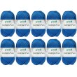 10x50 Gramm Gründl Cotton Fun 10 Royalblau
