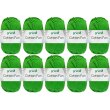 10x50 Gramm Gründl Cotton Fun 12 Froschgrün