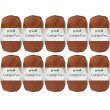 10x50 Gramm Gründl Cotton Fun 14 Nougat