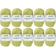 10x50 Gramm Gründl Cotton Fun 23 Hellgrün