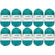 10x50 Gramm Gründl Cotton Fun 24 Türkisblau