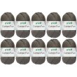 10x50 Gramm Gründl Cotton Fun 25 Anthrazit
