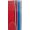 10 Wachsplatten Rot Blau Mix Bunt Mix Gr&ouml;sse ca. 200x50x0,5mm Bunt sortiert , Verzierwachs, Wachs