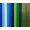 10 Wachsplatten Grün Blau Mix Bunt Mix Grösse ca. 200x50x0,5mm Bunt sortiert , Verzierwachs, Wachs