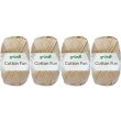 4x50 Gramm Gründl Cotton Fun Wollset 31 Sand mit...