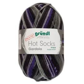 100 Gramm Gründl Hot Socks Gardola 4--fach