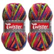2x50 Gramm Twister Filzwolle Color 143 Bubble Gum