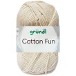 50 Gramm Gründl Cotton Fun 02 Creme
