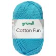 50 Gramm Gründl Cotton Fun 09 Himmelblau