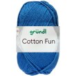 50 Gramm Gründl Cotton Fun 10 Royalblau