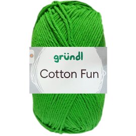 50 Gramm Gründl Cotton Fun 12 Froschgrün