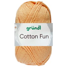 50 Gramm Gründl Cotton Fun 17 Apricot