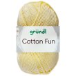 50 Gramm Gründl Cotton Fun 22 Pastellgelb