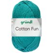 50 Gramm Gründl Cotton Fun 24 Türkisblau