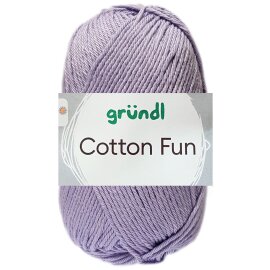 50 Gramm Gründl Cotton Fun 29 Flieder