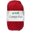50 Gramm Gründl Cotton Fun 32 Rubinrot