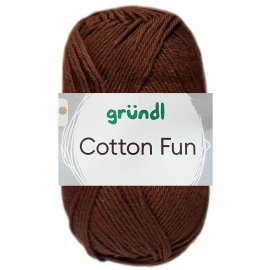 50 Gramm Gründl Cotton Fun 33 Mocca