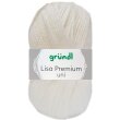 50 Gramm Gründl Lisa Premium Uni 01 Weiss