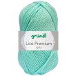 50 Gramm Gründl Lisa Premium Uni 07 Pastelltürkis