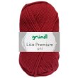 50 Gramm Gründl Lisa Premium Uni 13 Weinrot