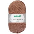 50 Gramm Gründl Lisa Premium Uni 22 Nougat