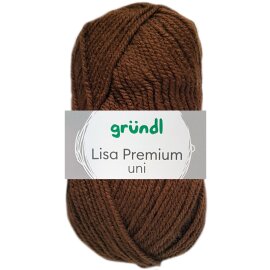 50 Gramm Gründl Lisa Premium Uni 23 Schokolade