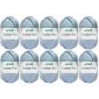 10x50 Gramm Gründl Cotton Fun 36 Babyblau