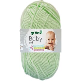 50 Gramm Gründl Baby Uni 04 Mint Uni