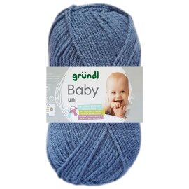 50 Gramm Gründl Baby Uni 11 Jeans Uni