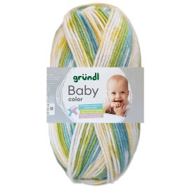 50 Gramm Gründl Baby Color 04 Grün Multicolor