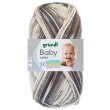 50 Gramm Gründl Baby Color 08 Beigebraun Grau...