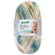 50 Gramm Gründl Baby Color 12 Acquamarin Braun...