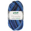 50 Gramm Gründl Wolle Filzwolle Color 23 Blau...