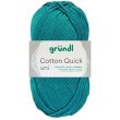 50 Gramm Gr&uuml;ndl Wolle Cotton Quick Uni 090 Smaragd