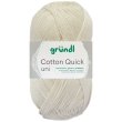 50 Gramm Gr&uuml;ndl Wolle Cotton Quick Uni 101 Creme