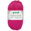 50 Gramm Gründl Wolle Cotton Quick Uni 128 Pink