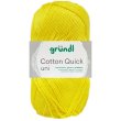 50 Gramm Gründl Wolle Cotton Quick Uni 131 Gelb